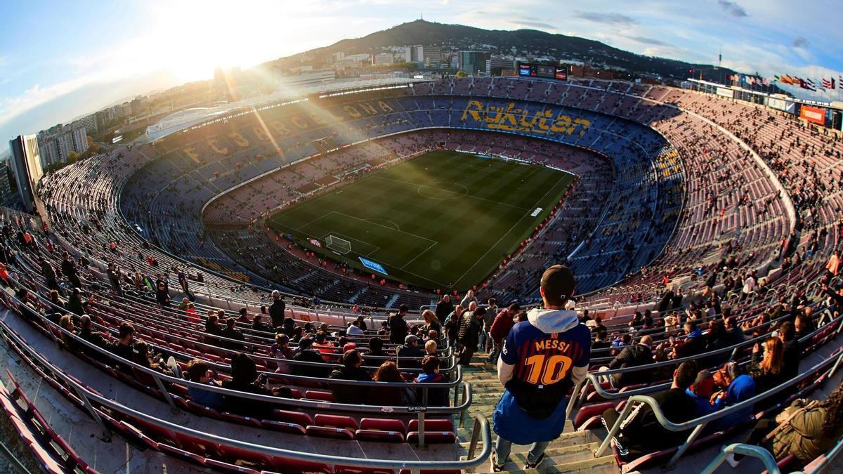 Imagen de archivo del estadio Spotify Camp Nou, uno de los más grandes del mundo