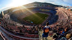 Imagen de archivo del estadio del Camp Nou. EFE/Alejandro García.