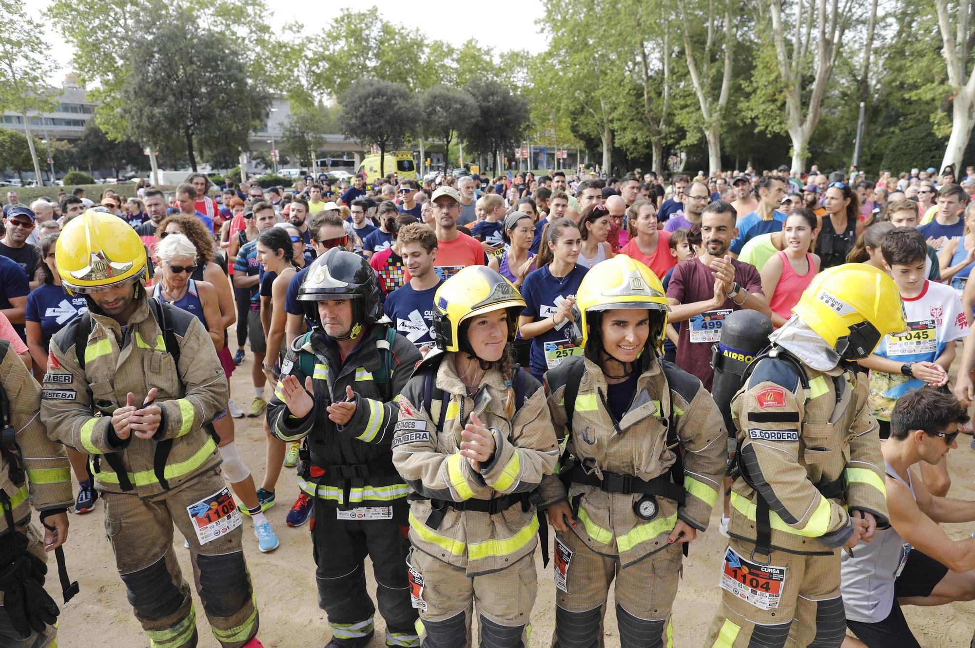 Multitudinari  èxit de la Cursa dels Bombers amb l'Oncolliga