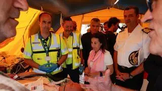 La Armada pone a prueba al 'Isaac Peral' en unas maniobras de rescate submarino en Cartagena