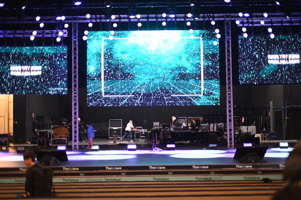 En imágenes I Así avanzan los preparativos para el arranque de The Wave en Zaragoza En imágenes I Así avanzan los preparativos para el arranque de The Wave en Zaragoza