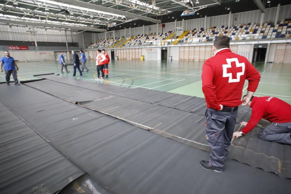 La Tejerona, preparada para personas "sin techo"