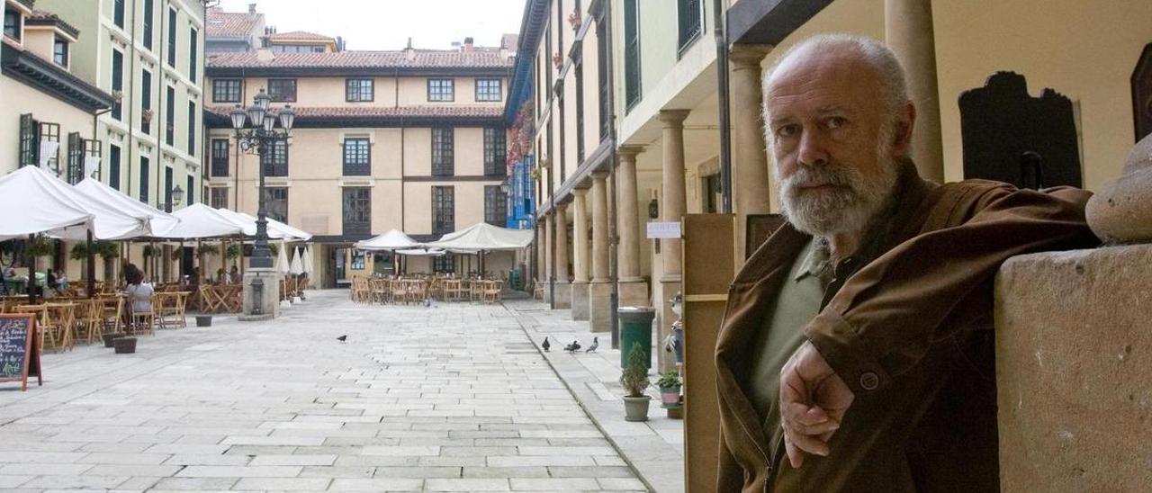 Ramón Fernández-Rañada Menéndez de Luarca, en el Fontán de Oviedo