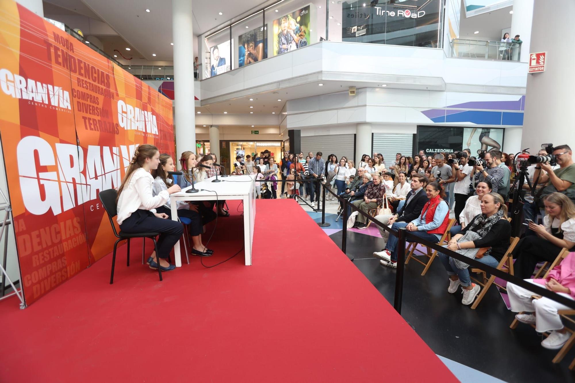 Presentación belleza infantil en centro comercial Gran Vía