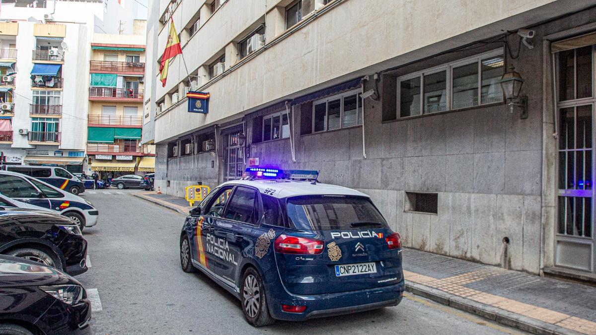 Imagen de la Comisaría de la Policía Nacional en Benidorm.