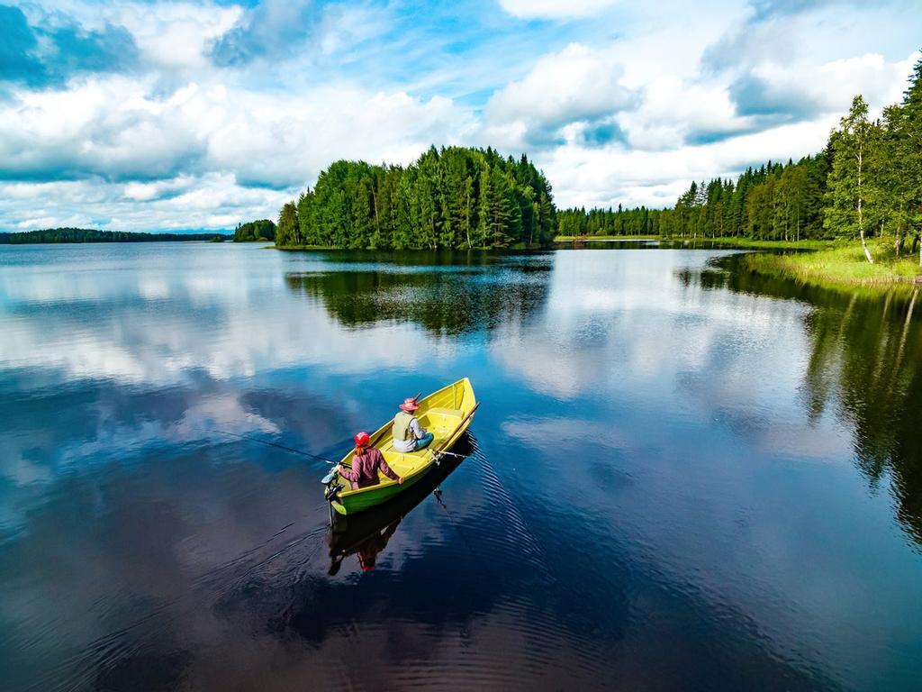 La región de los lagos de Finlandia es, literalmente, una explosión de naturaleza