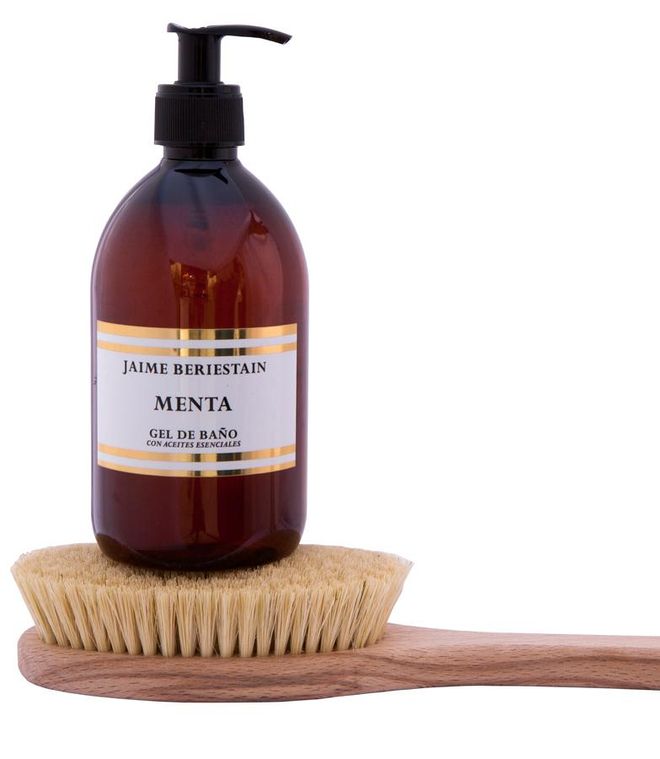 Gel de baño de menta, Jaime Beriestain
