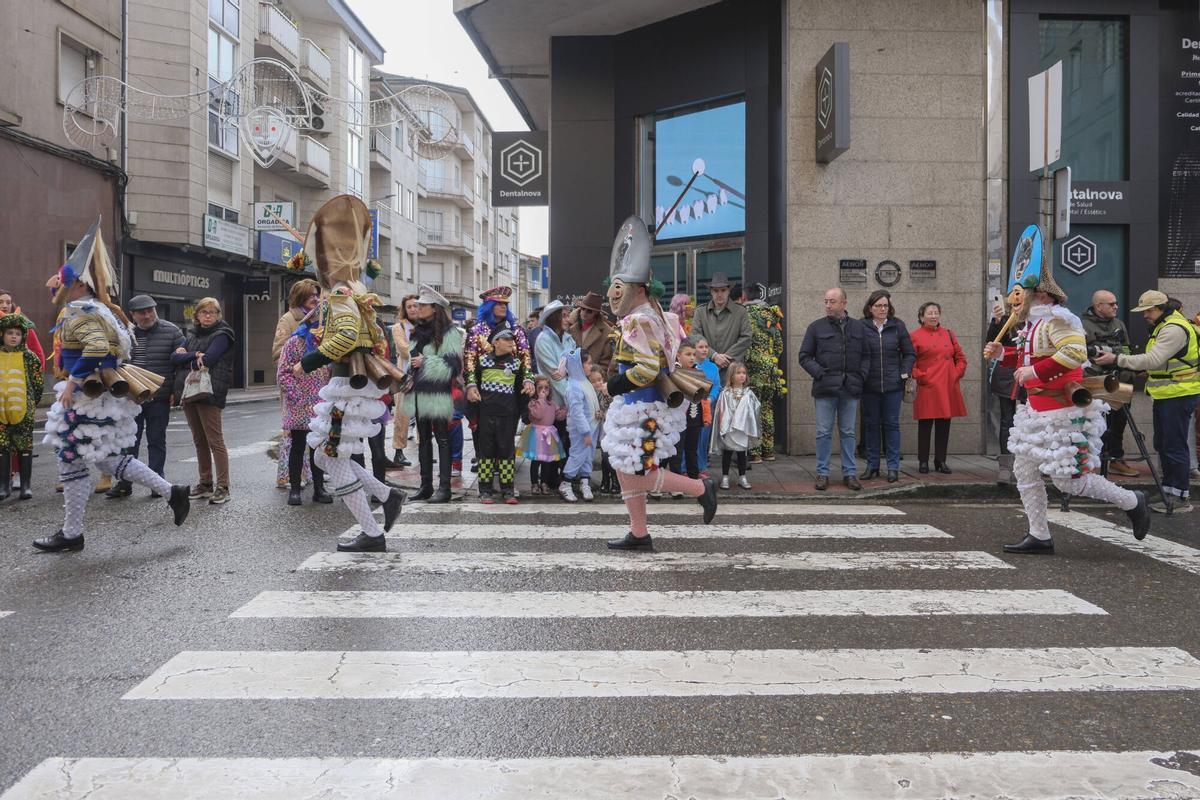 Los cigarróns recorrieron las calles de Verín