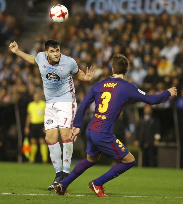 Las mejores imágenes del partido disputado hoy en Balaídos entre el Celta y el Barça