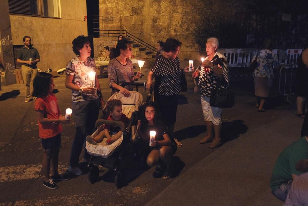 "Procesión de la Luz" en Ourense