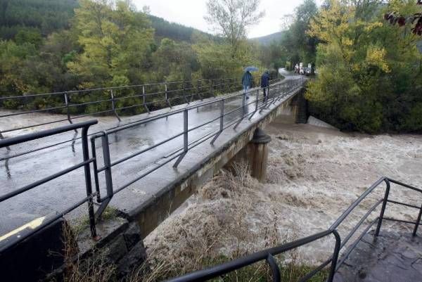 Fotogalería: Lluvias torrenciales en Aragón