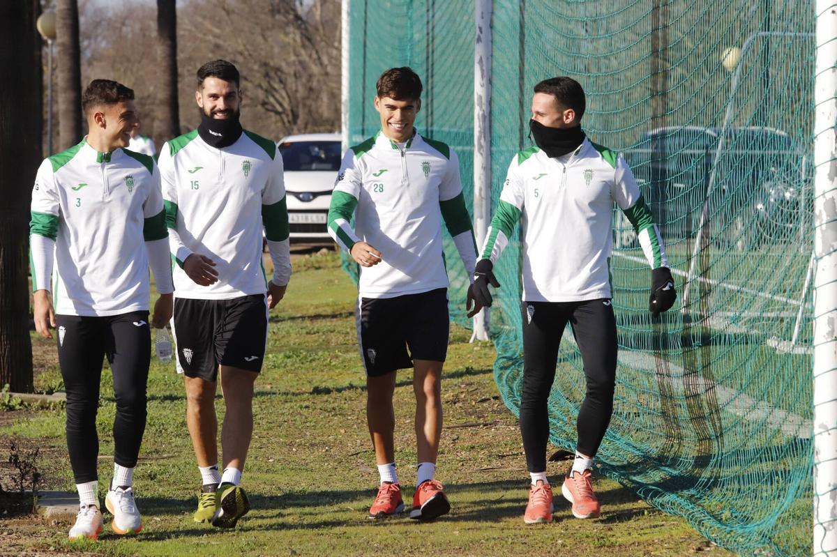 La vuelta a los entrenamientos del Córdoba CF, en imágenes