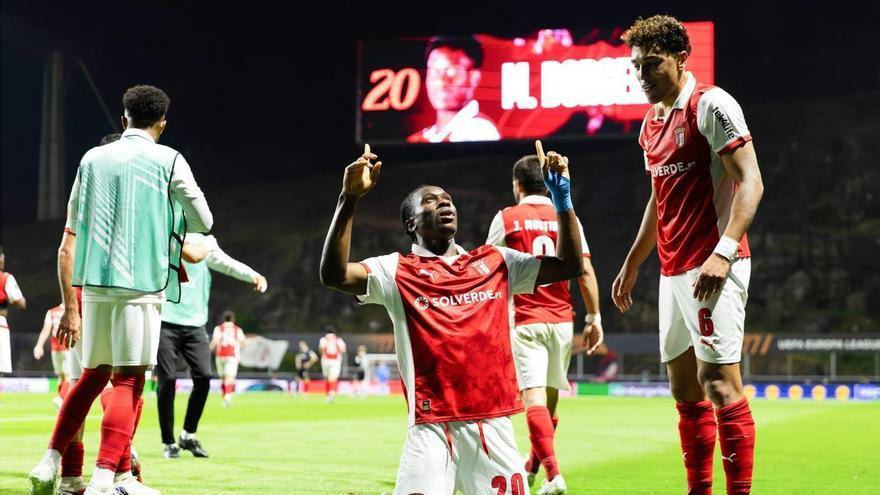Braga - Friburgo I El gol de Dorgeles