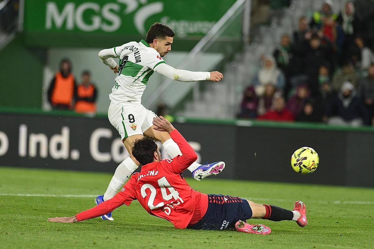 Elche CF - Osasuna: las imágenes del partido