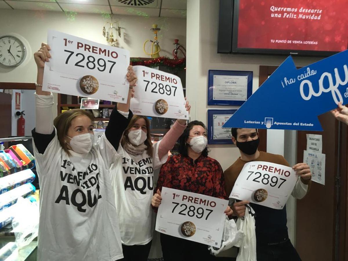 Lotería de Navidad 2020 en Córdoba: El Gordo deja 400.000 euros en Jesús Rescatado