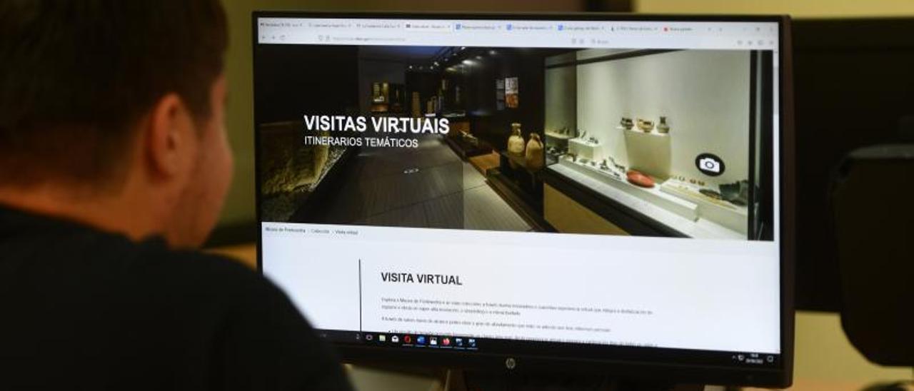 Las visitas virtuales son uno de los grandes atractivos de la nueva web del Museo.  | // GUSTAVO SANTOS