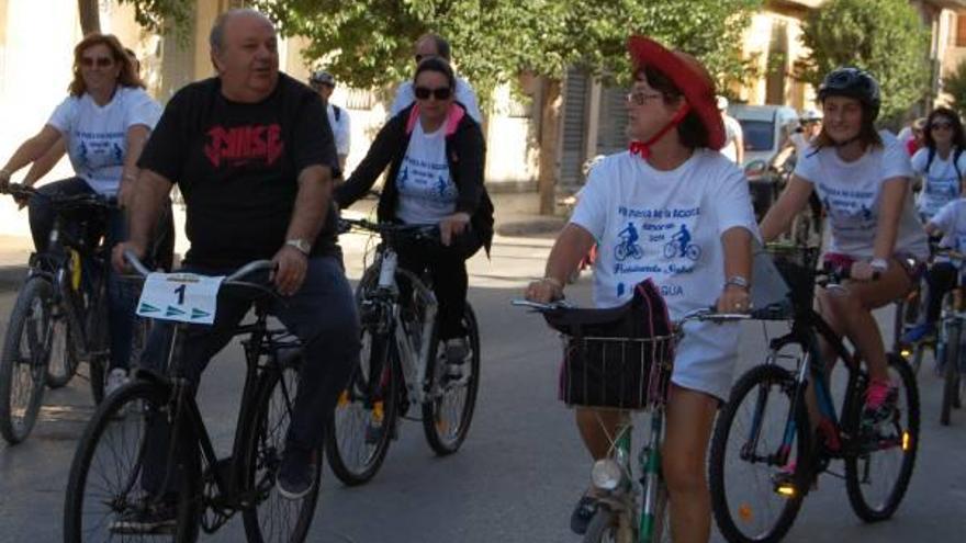 Más de 700 personas,en la VIII Fiesta de la Bici