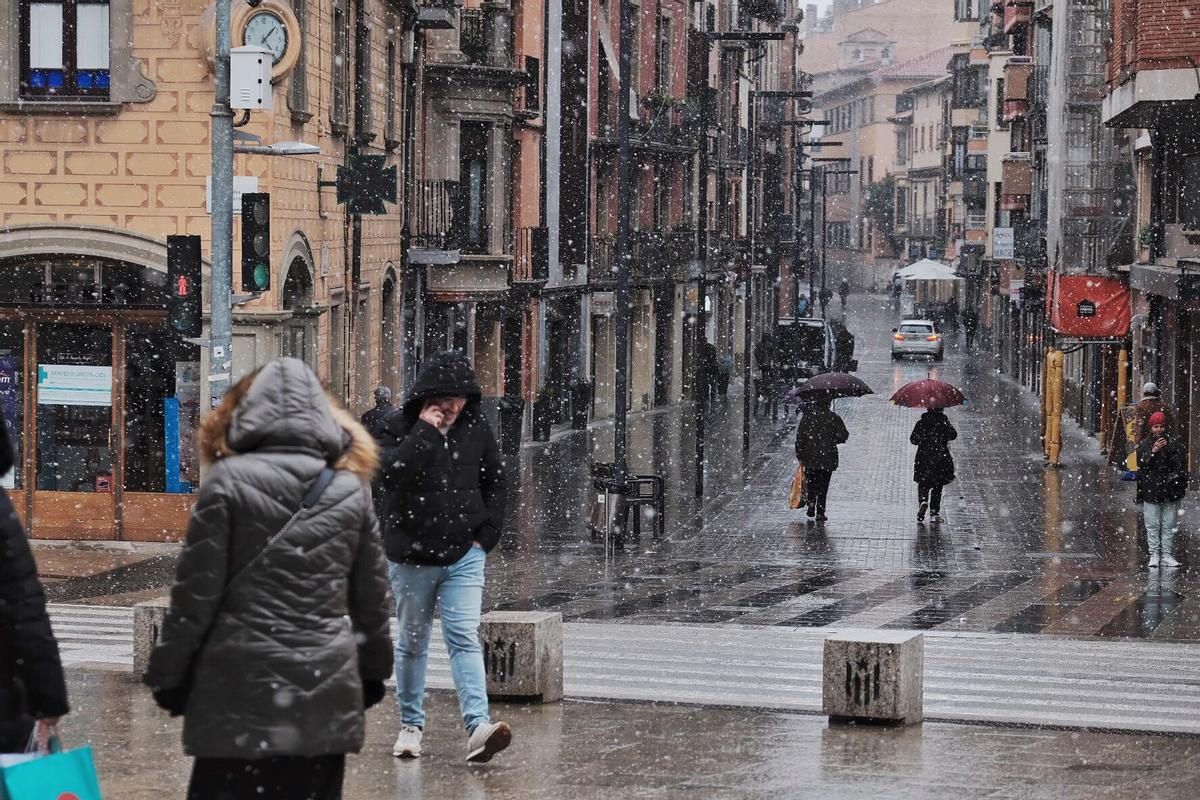 Nieva en VIC