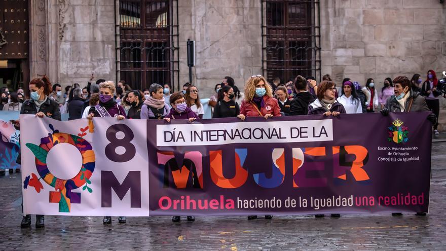 Marcha del 8M en Orihuela