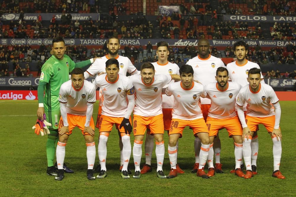 Las imágenes del Osasuna - Valencia