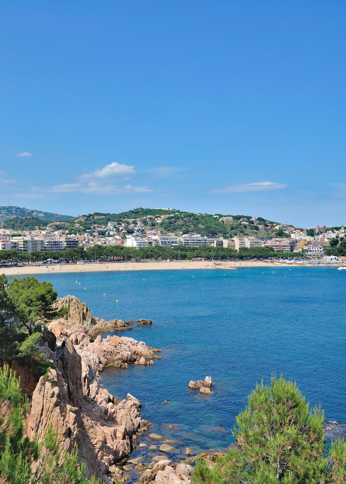 Vistas sobre Sant Feliu de Guíxols