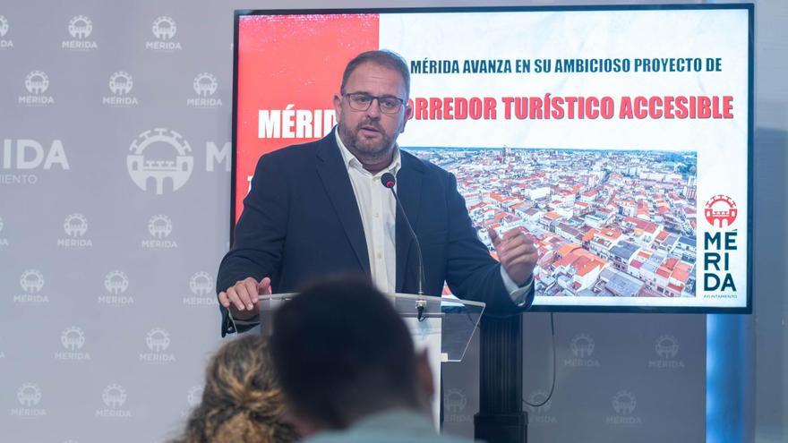 La obra en la Rambla y Puerta de la Villa de Mérida arrancará tras la Navidad