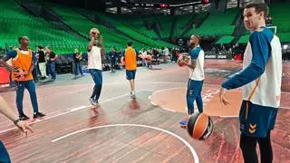 El Valencia Basket se prepara para su encuentro de Final Four en Atenas