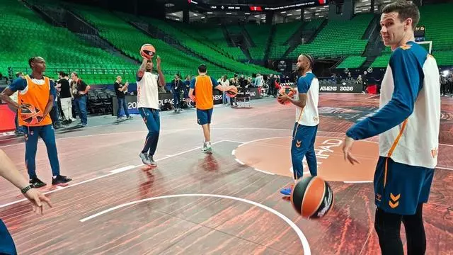 El Valencia Basket se prepara para su encuentro de Final Four en Atenas