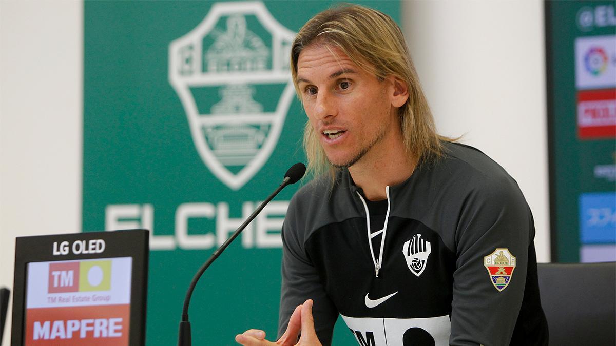 Sebastián Beccacece, entrenador del Elche