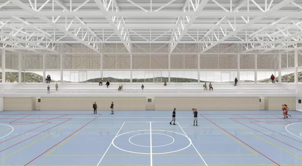 So soll die Sporthalle künftig aussehen.