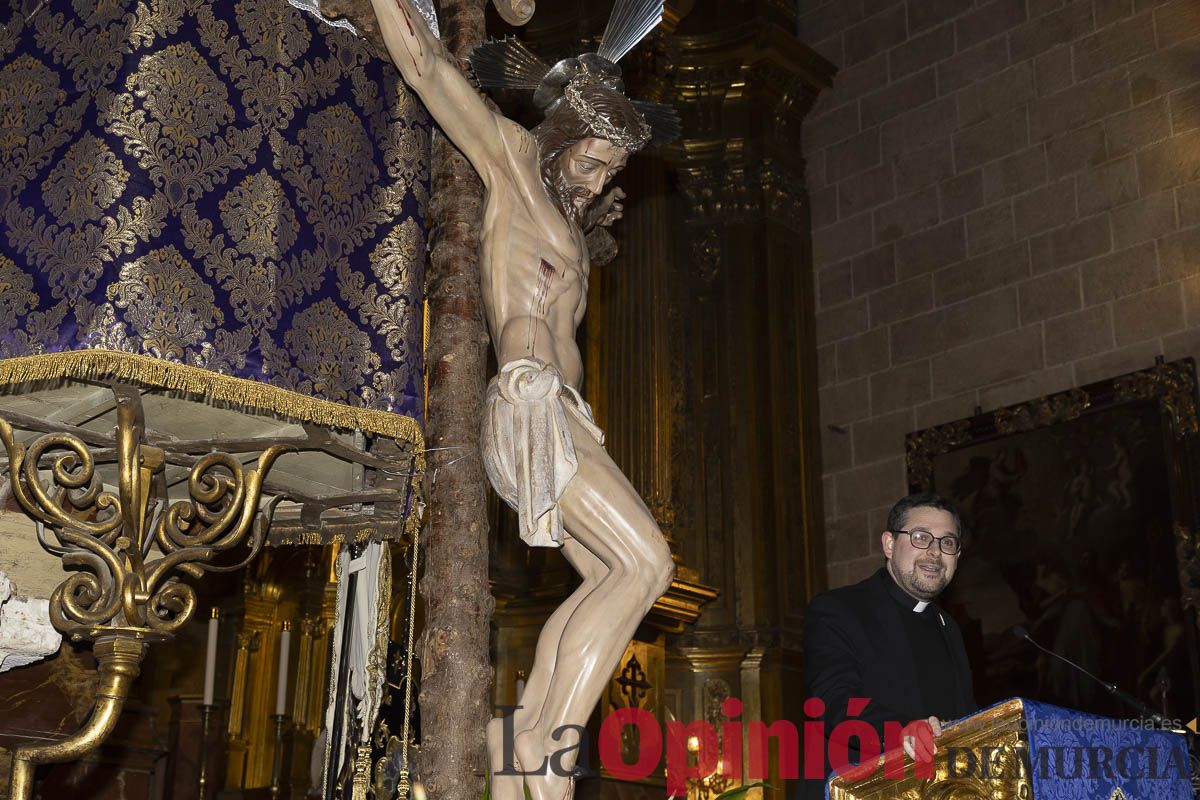 Juan Esteban Piernas pregona la Semana Santa de Caravaca