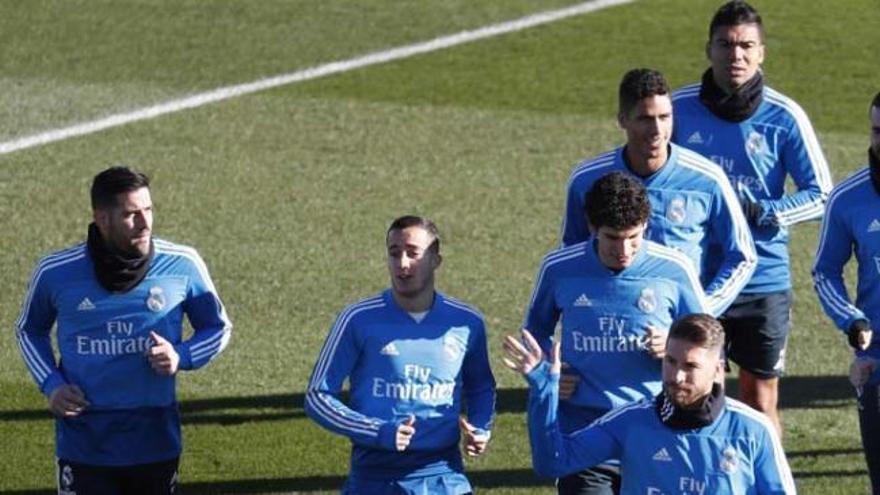 El Real Madrid despide el año con un entrenamiento a puerta abierta