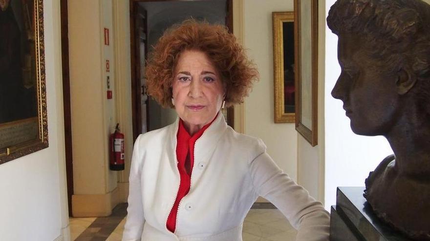 Carmen Iglesias Cano, directora de la Real Academia de la Historia.