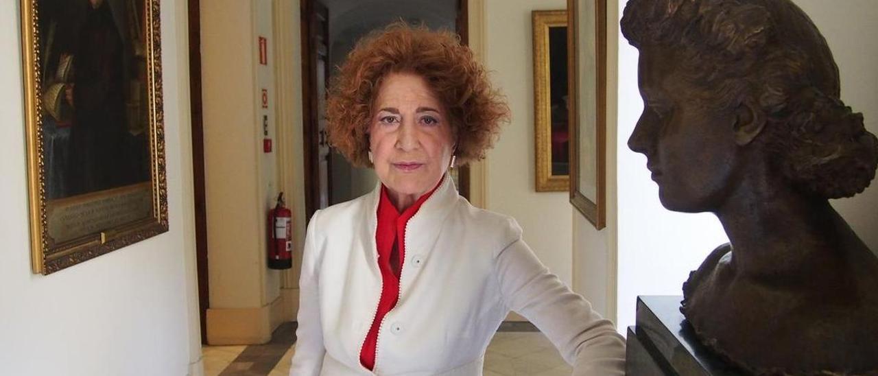 Carmen Iglesias Cano, directora de la Real Academia de la Historia.