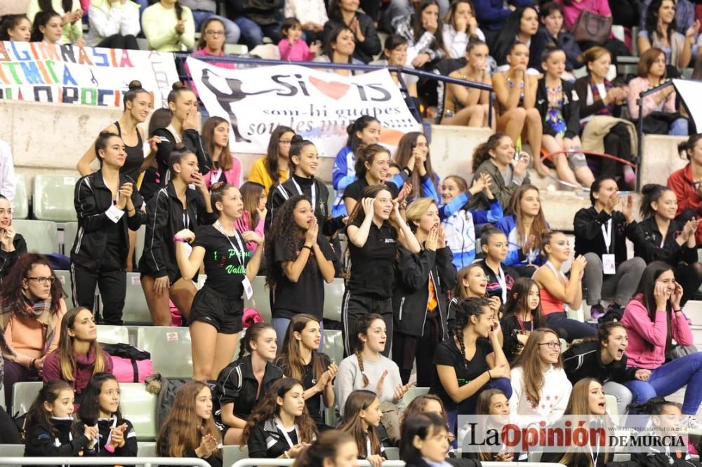 Campeonato de Gimnasia Rítmica: entrega de trofeos del sábado por la noche