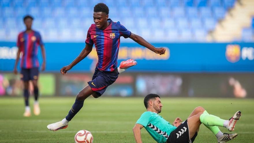 Así fue el gol de Bisiwu con el Barça Atlètic