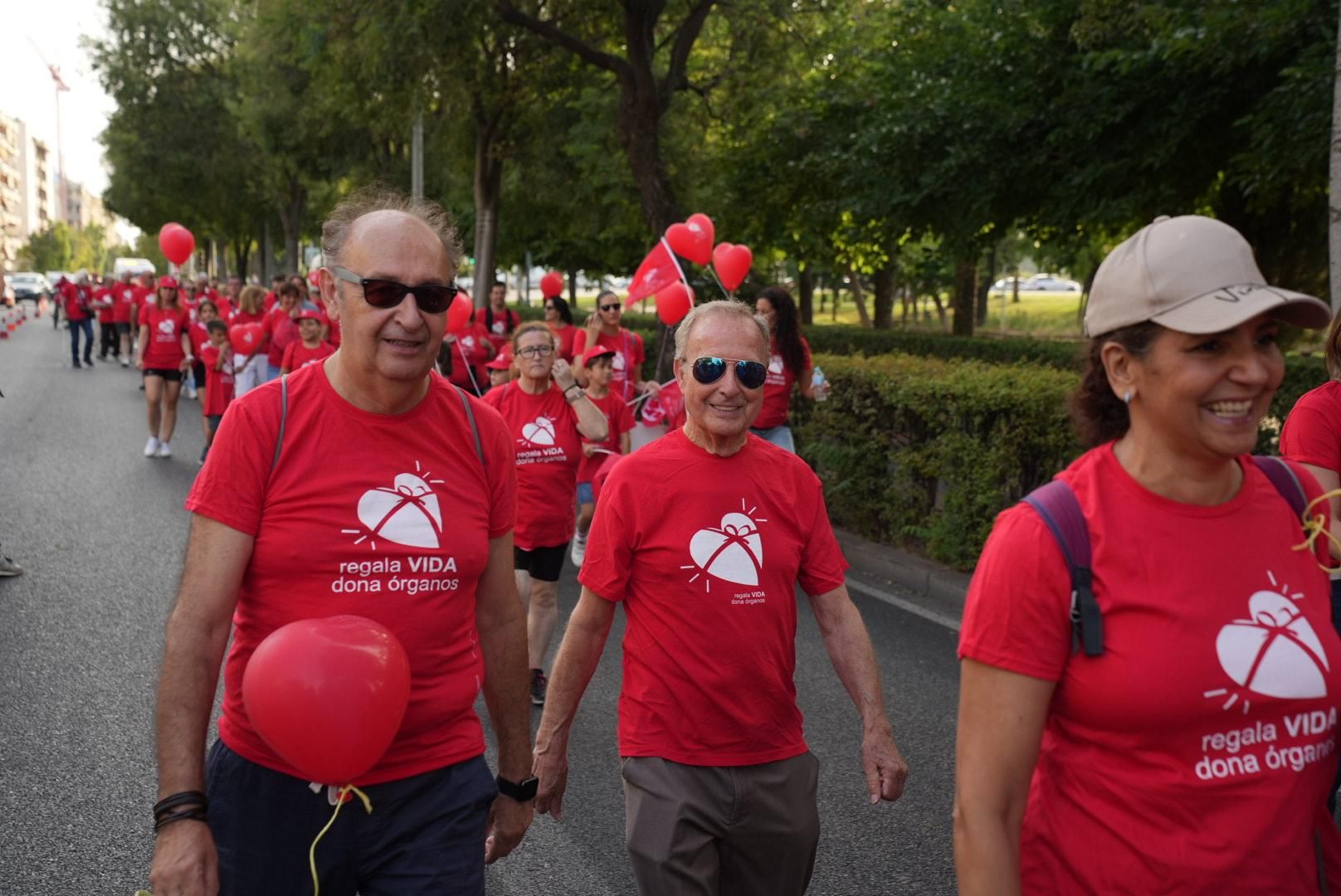 Córdoba se llena de color rojo en favor de la donación