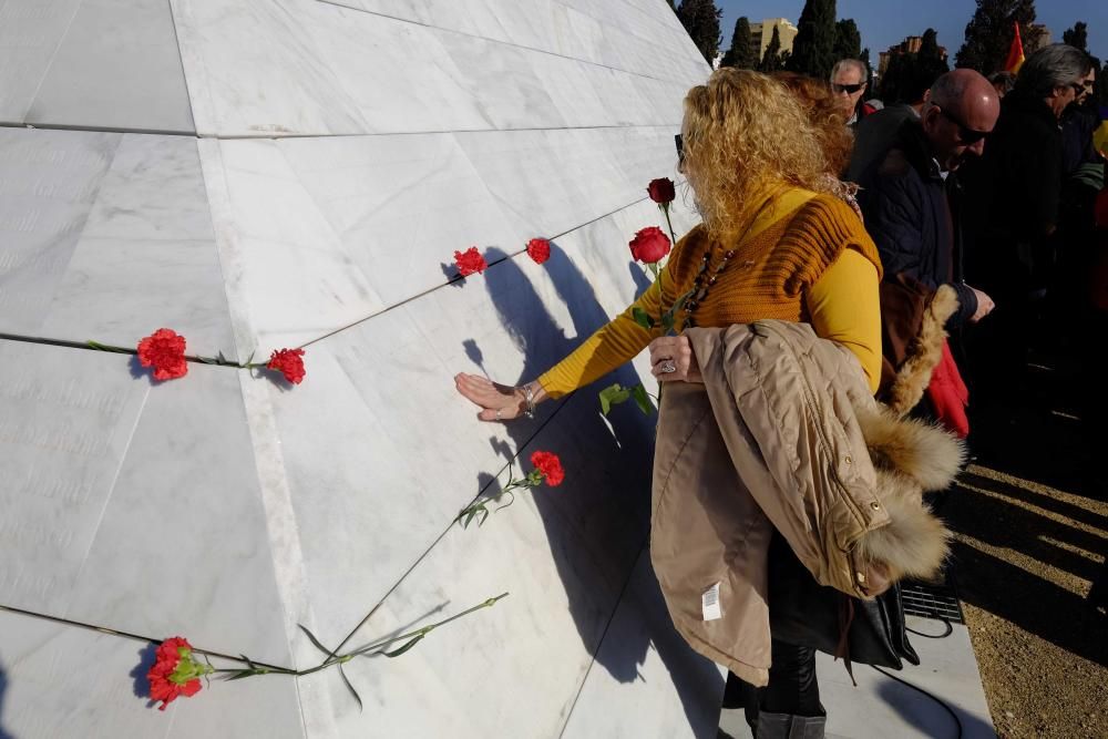 Primer homenaje oficial a las víctimas del franquismo en Málaga