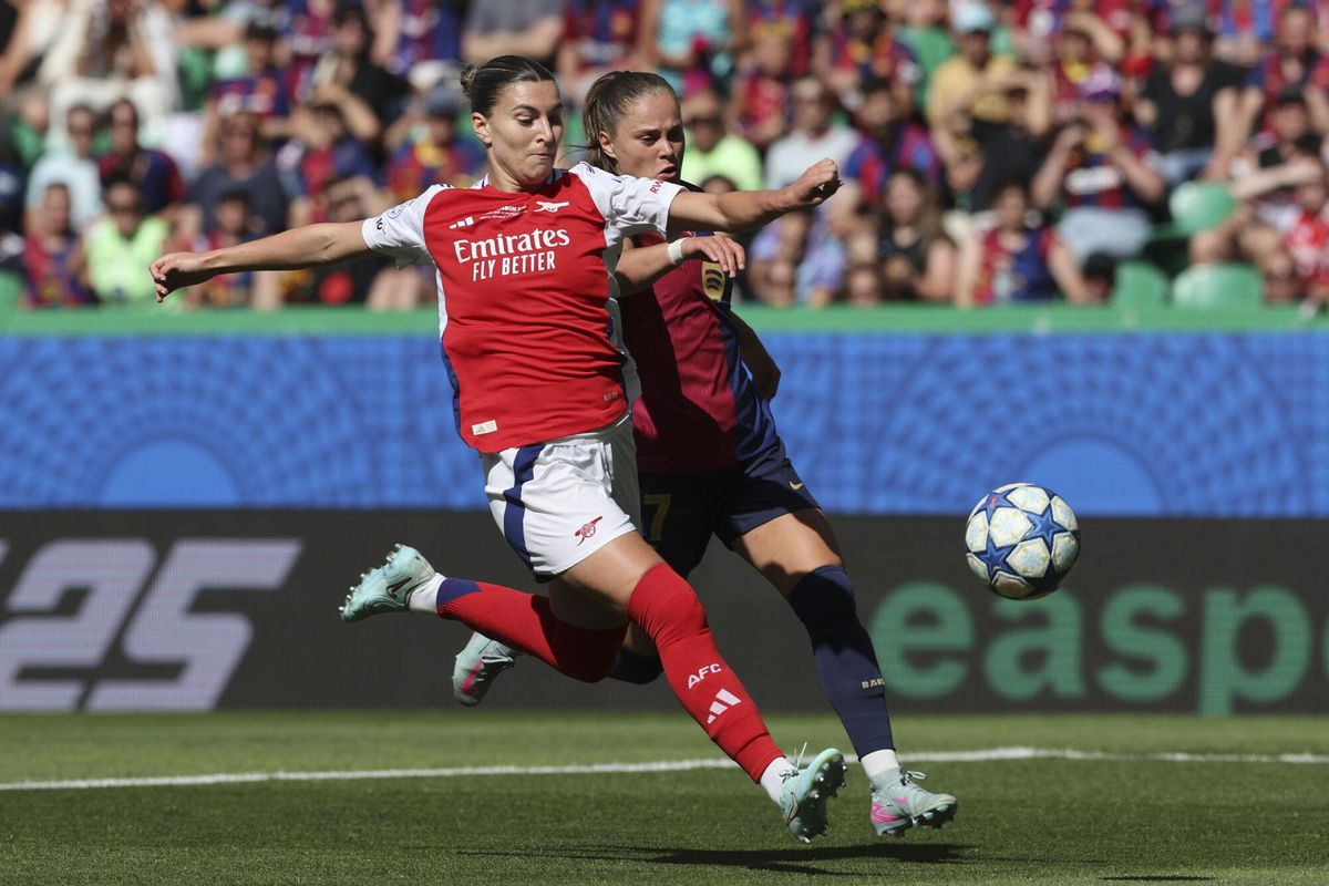 Les imatges de lArsenal - Barça de la final de la Champions femenina