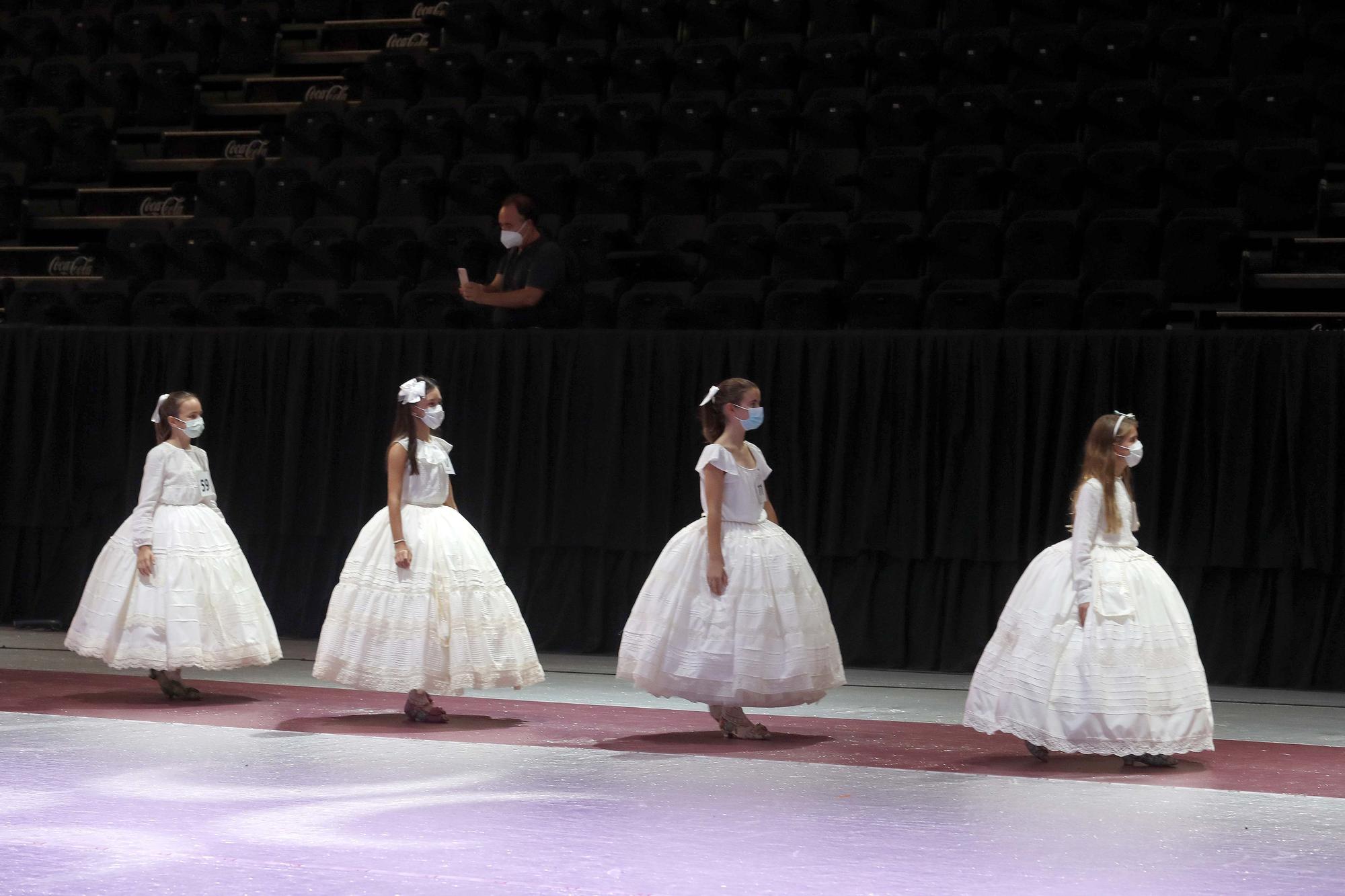 Ensayo de la elección de candidatas a falleras mayores y cortes 2022 en la Fonteta