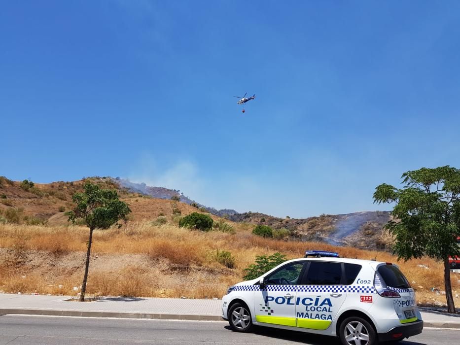 Declarado un incendio forestal en Monte Coronado