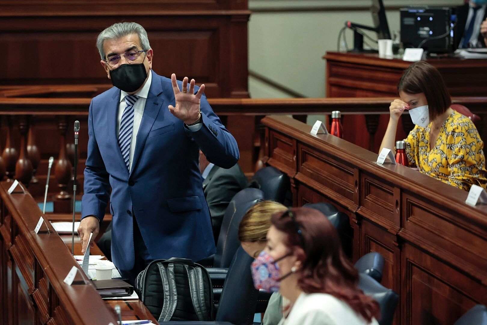 Pleno del parlamento de Canarias