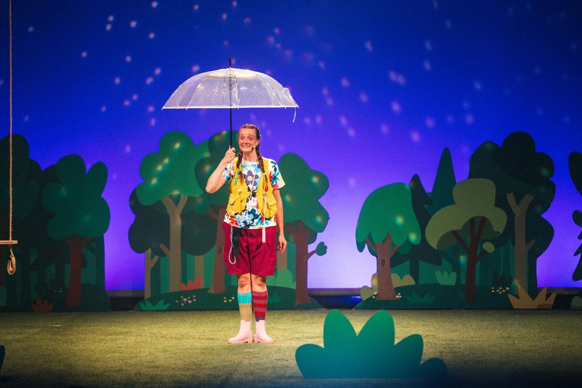 O espectáculo de Bibopalula, en directo.