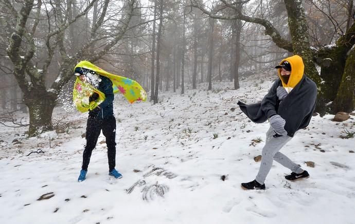 NIEVE CUMBRE GRAN CANARIA