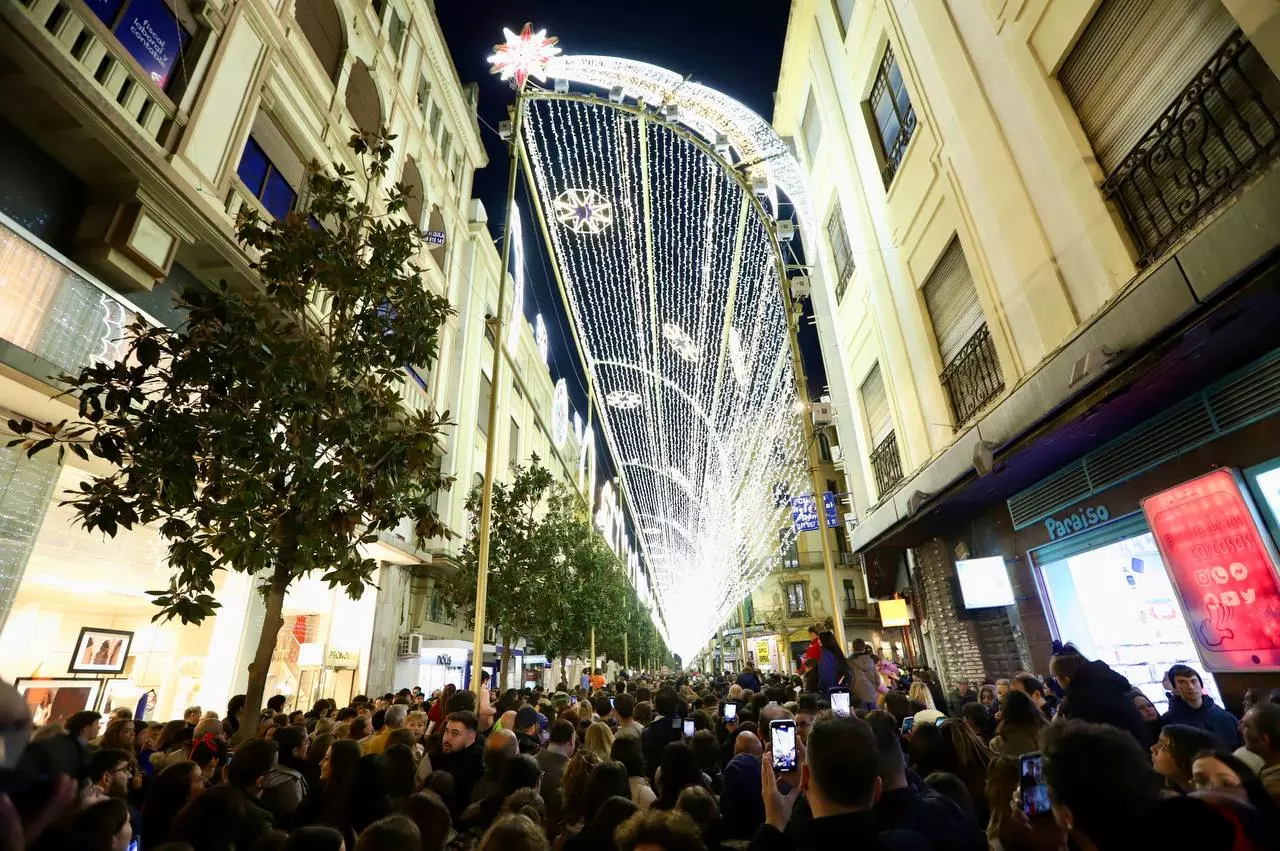 Encendido de las luces de Navidad 2023 de la ciudad de Córdoba