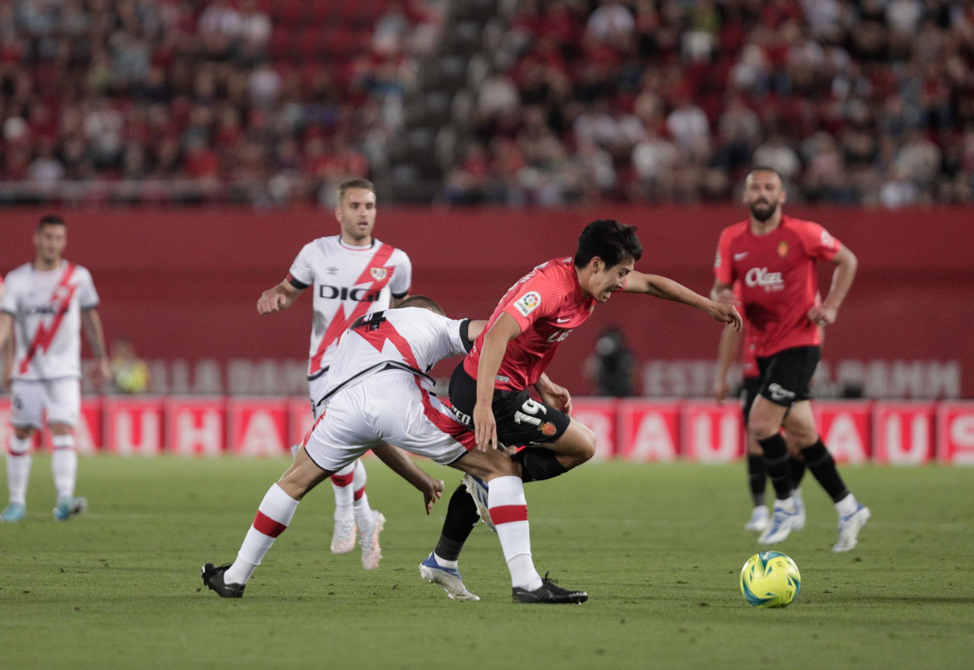 Real Mallorca-Rayo Vallecano: las mejores fotos del partido