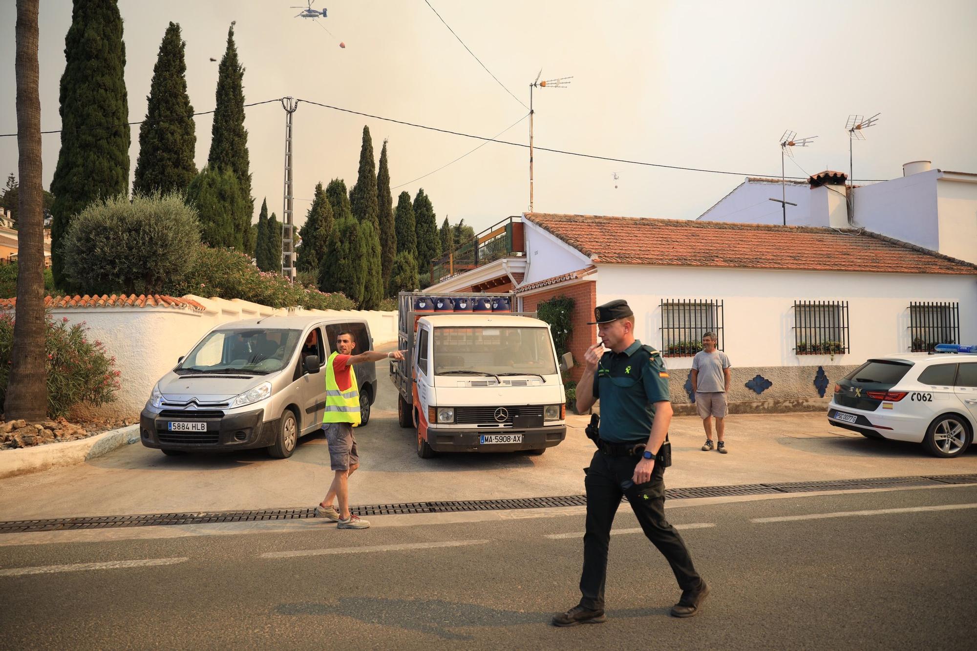 Declarado un incendio en la Sierra de Mijas