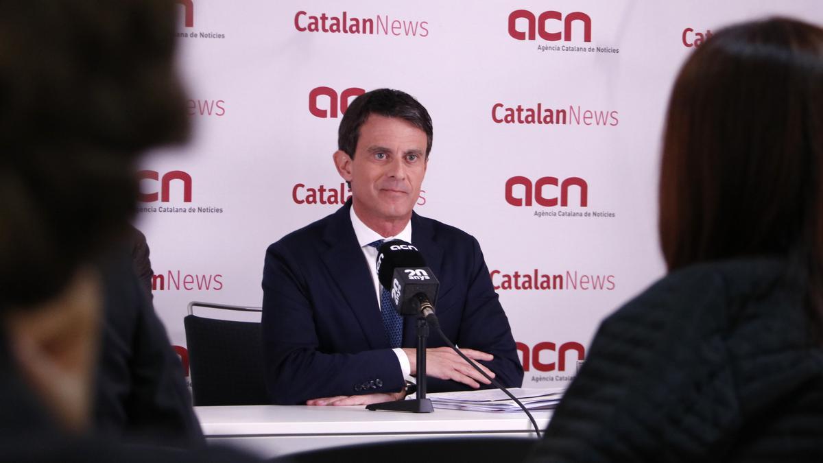 Manuel Valls en una imatge d&#039;arxiu