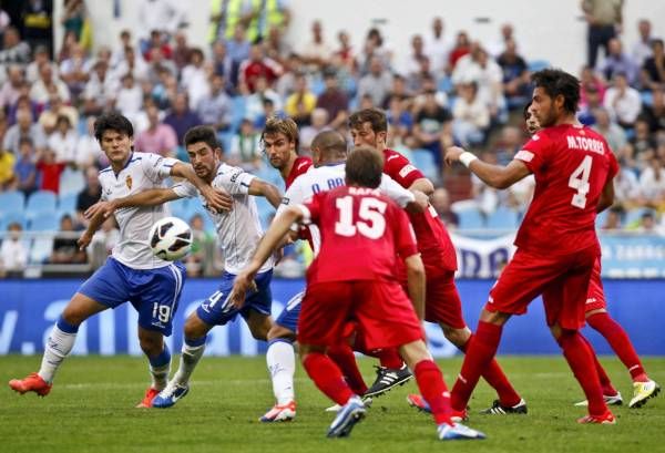 Fotogalería del partido Real Zaagoza-Getafe