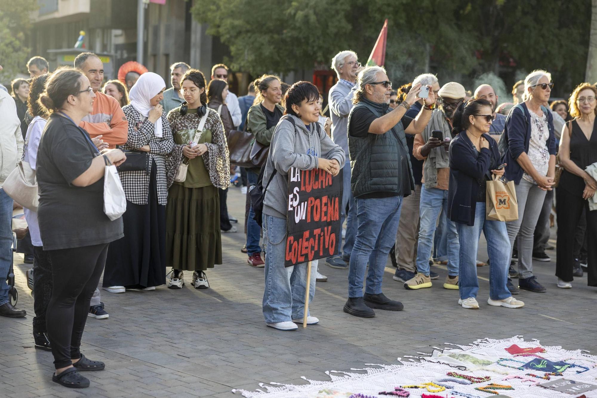 FOTOS | Clamor por una Mallorca «libre de racismo, odio ni fronteras»